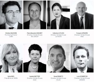 Le jury 2016 Photographies du jury de la 10ème édition du Trophée des Achats.